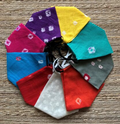 Stay Safe Navratri mask set of 9